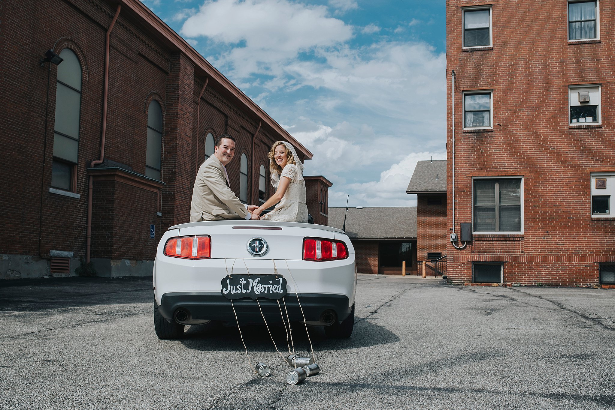 Pittsburgh backyard wedding