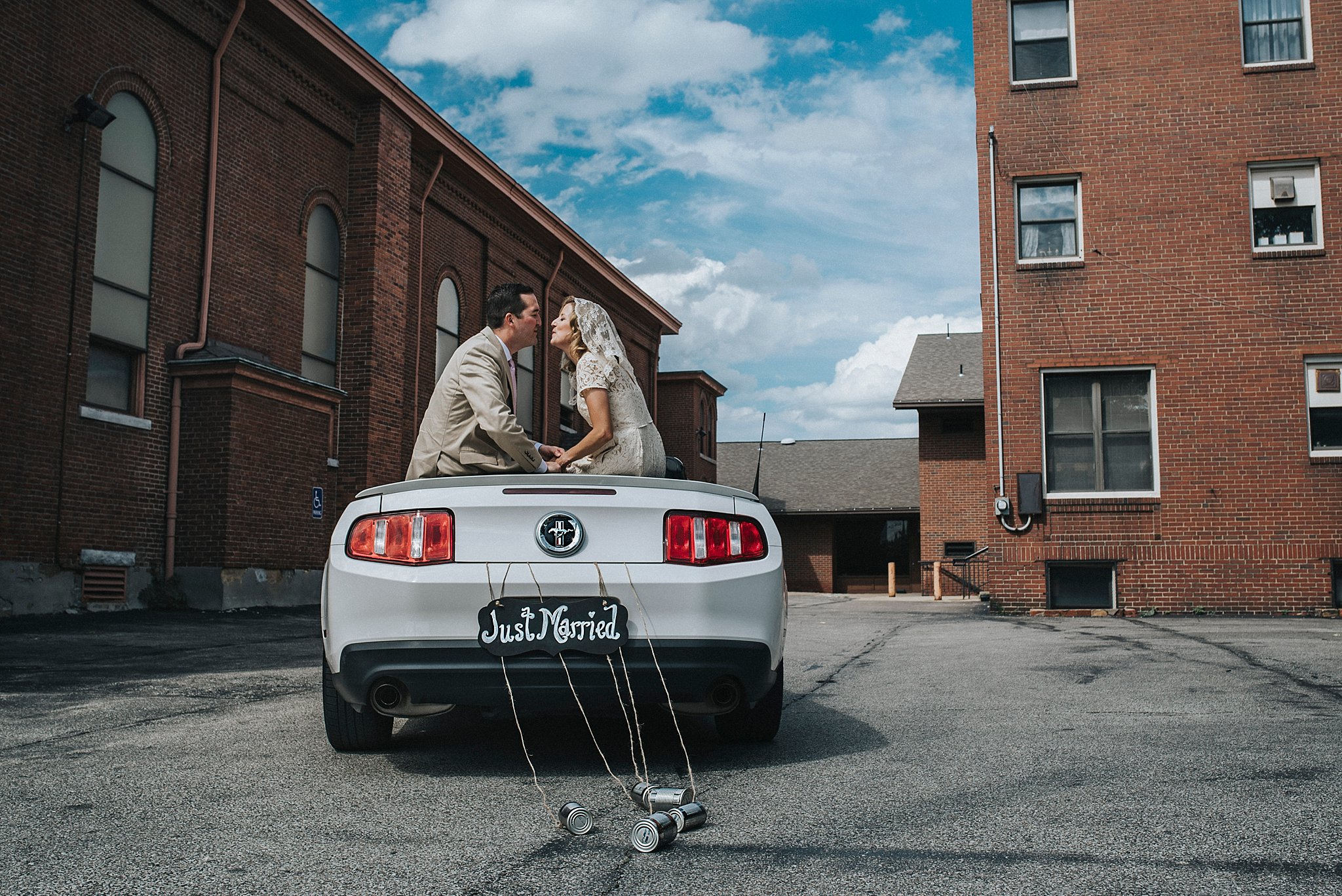 Pittsburgh backyard wedding