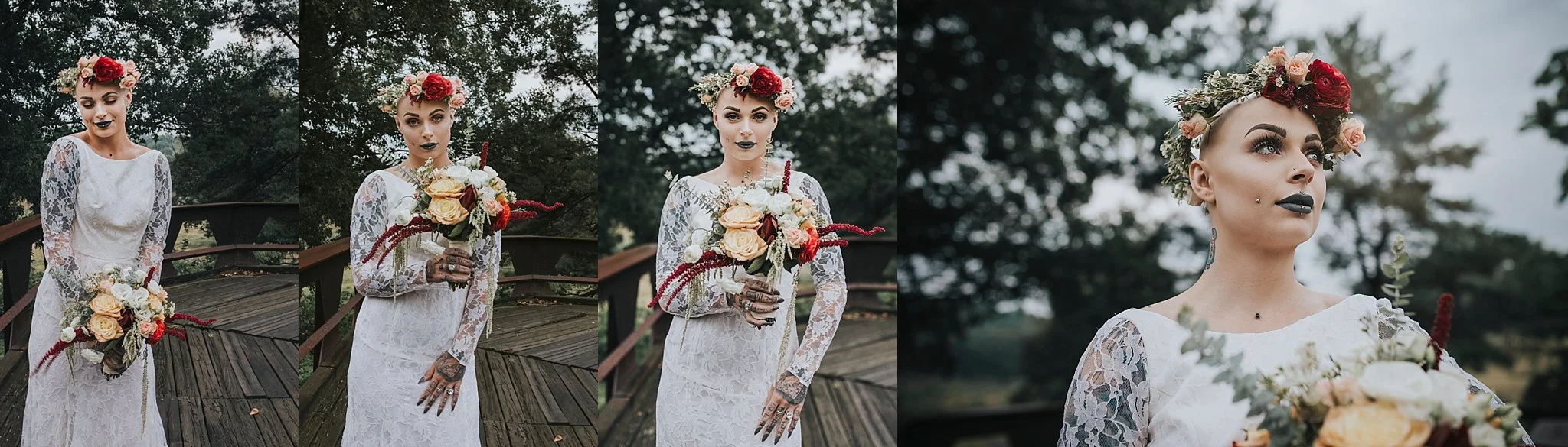 Bald bride by Sandrachile