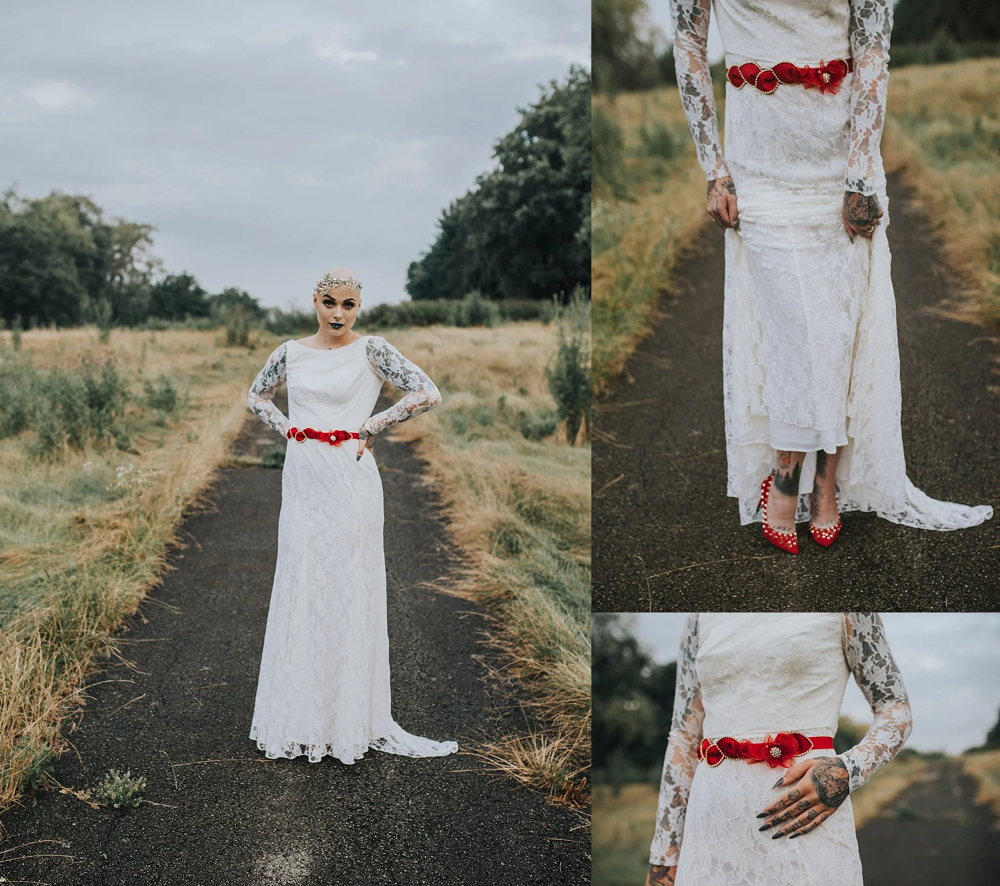 Bald bride by Sandrachile