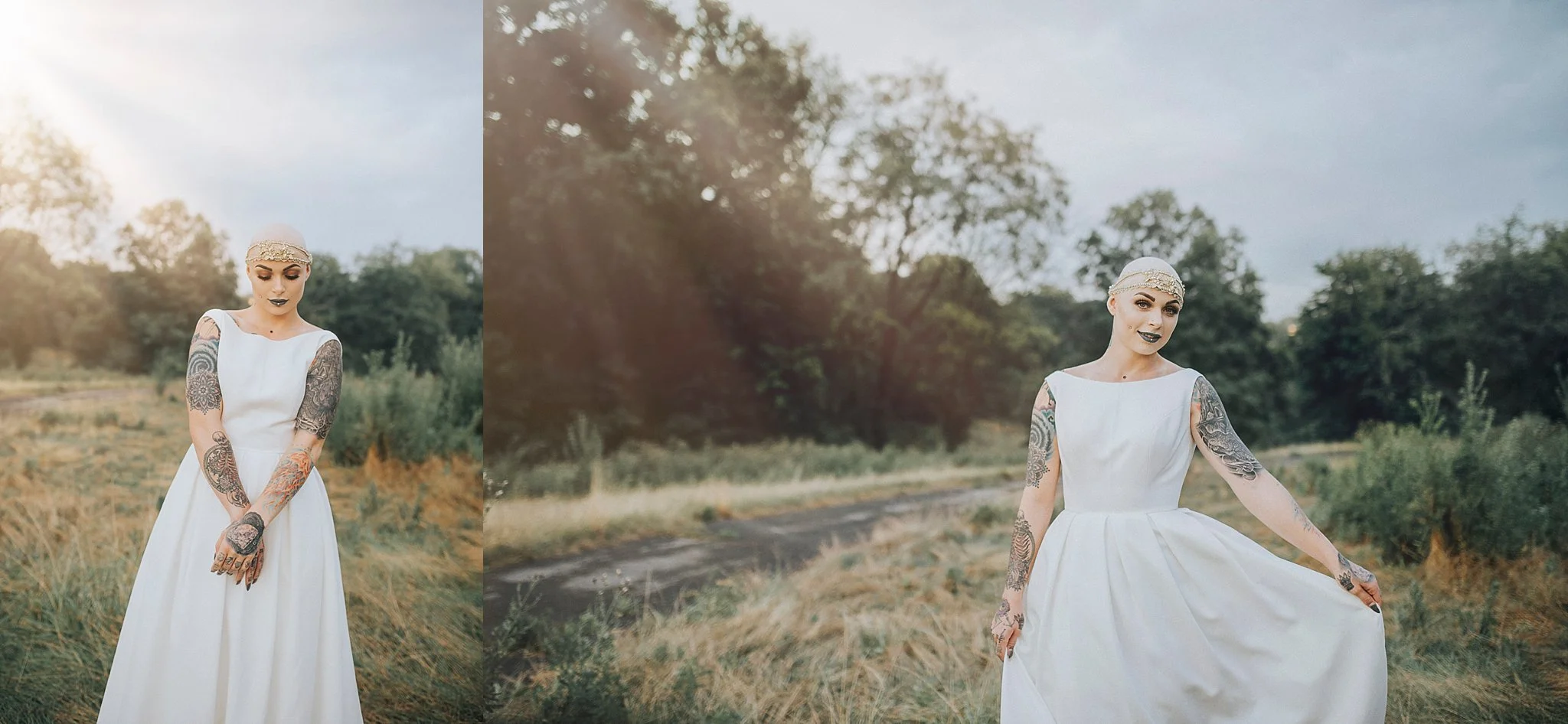 Bald bride | Pittsburgh wedding photographer