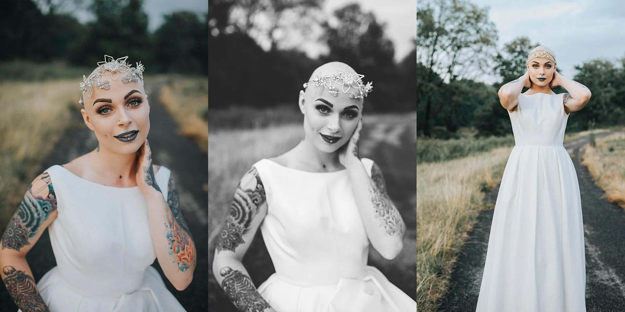 Bald bride | Pittsburgh wedding photographer