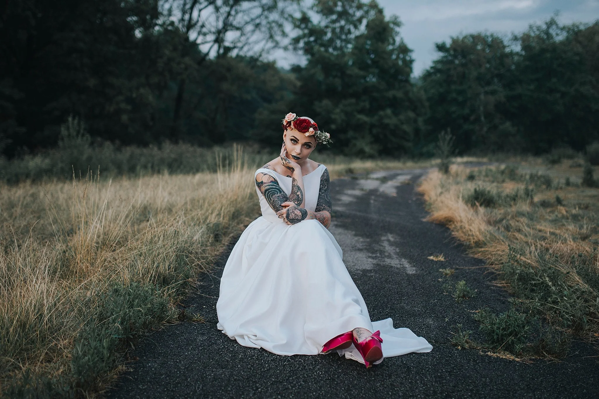 Bald bride | Pittsburgh wedding photographer