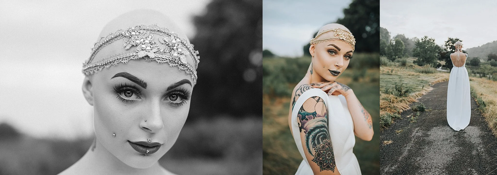 Bald bride | Pittsburgh wedding photographer