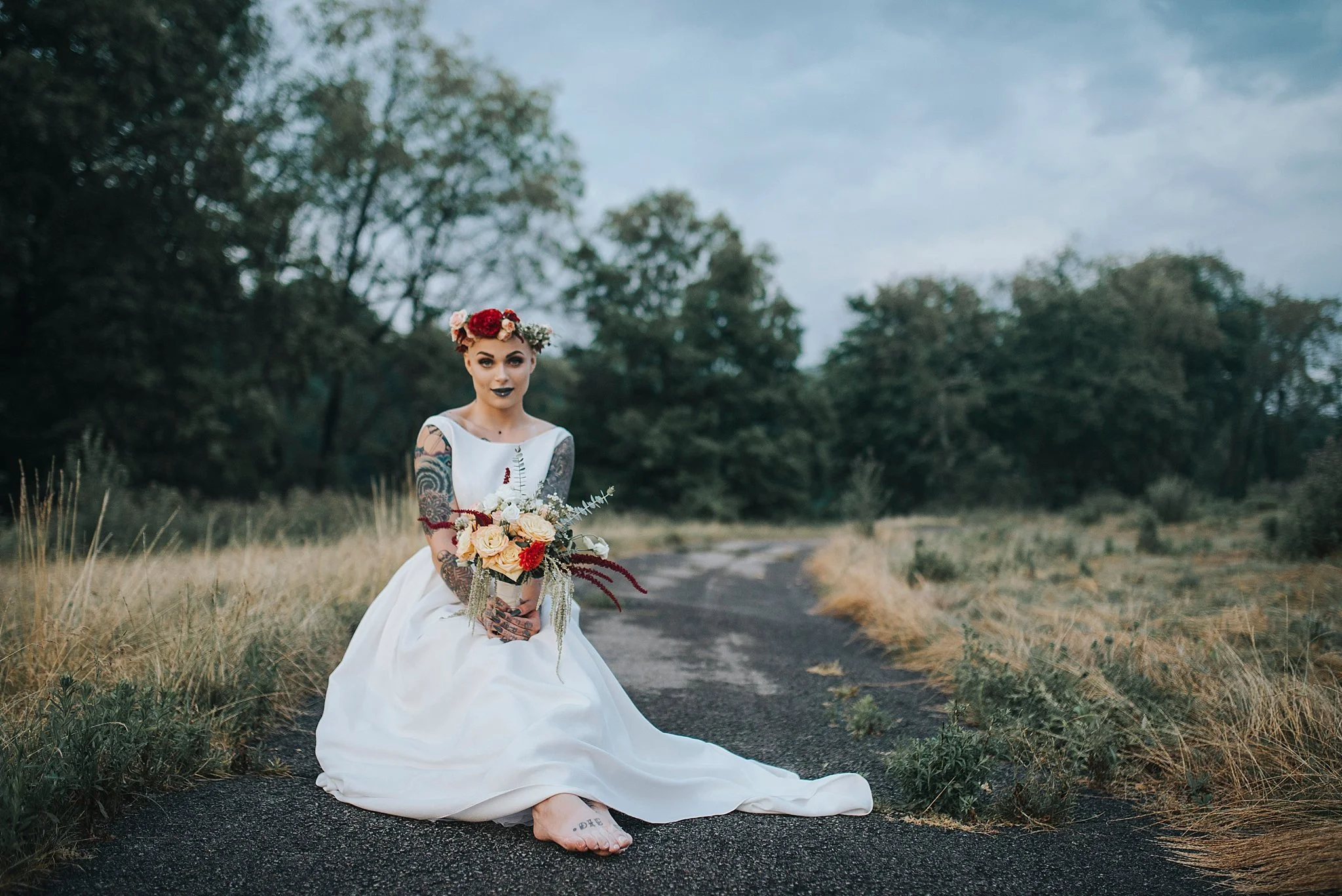 Bald bride | Pittsburgh wedding photographer