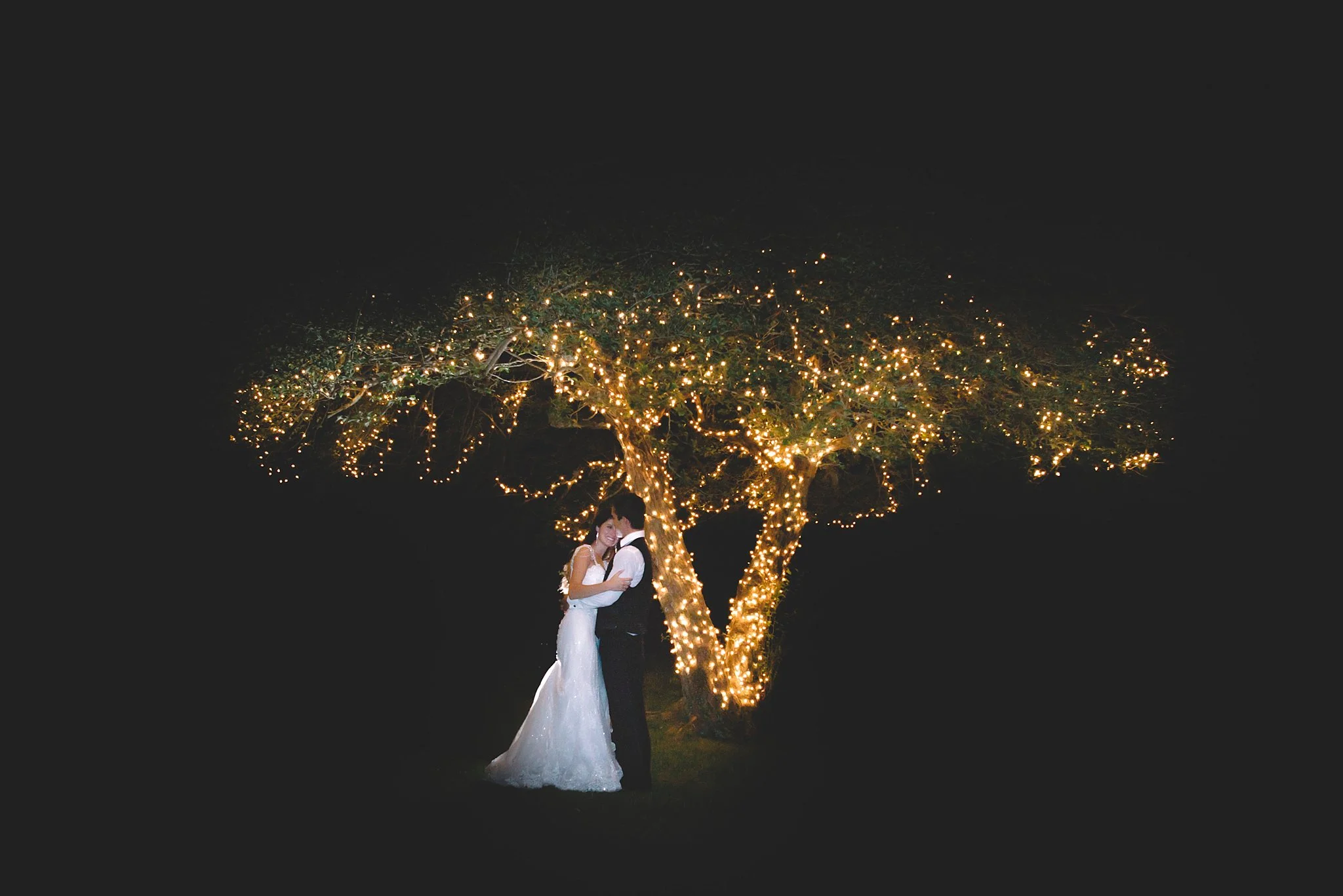 Wedding Photography- night portrait
