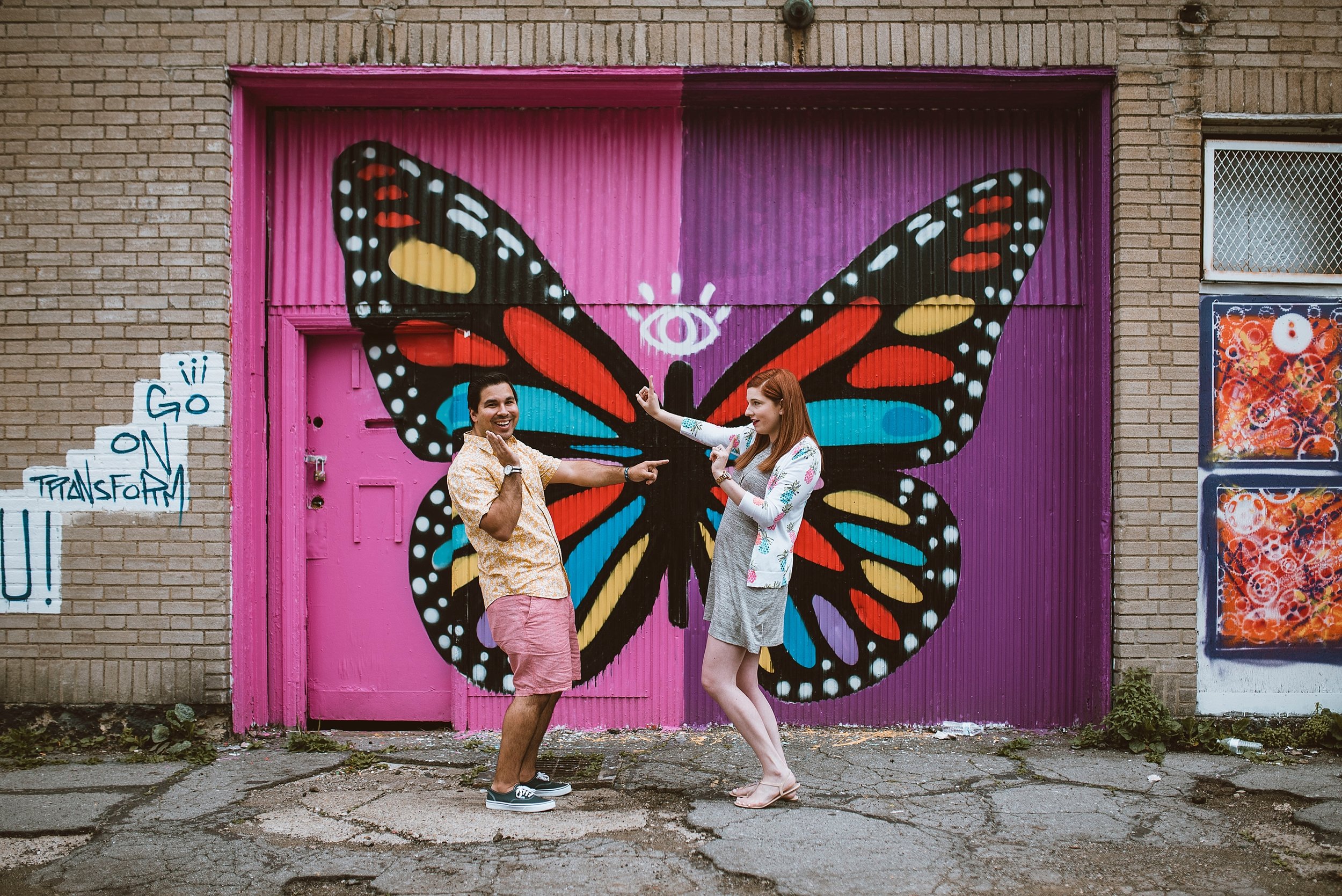 Engagement session South Side Pittsburgh