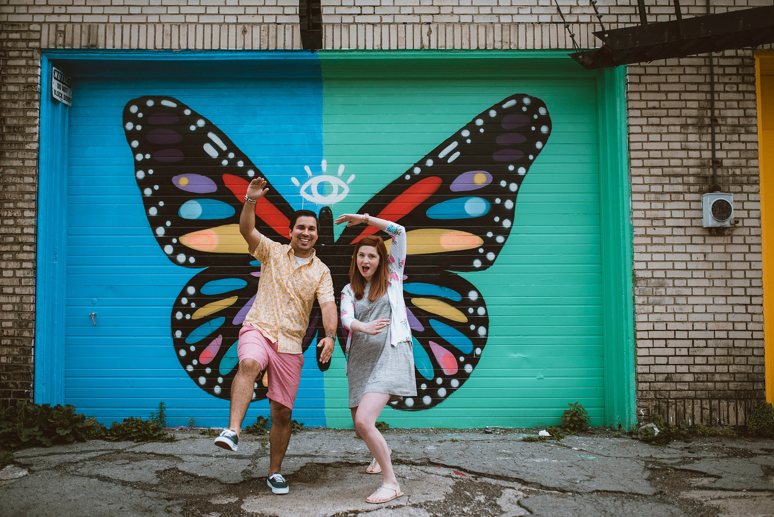 Engagement session South Side Pittsburgh