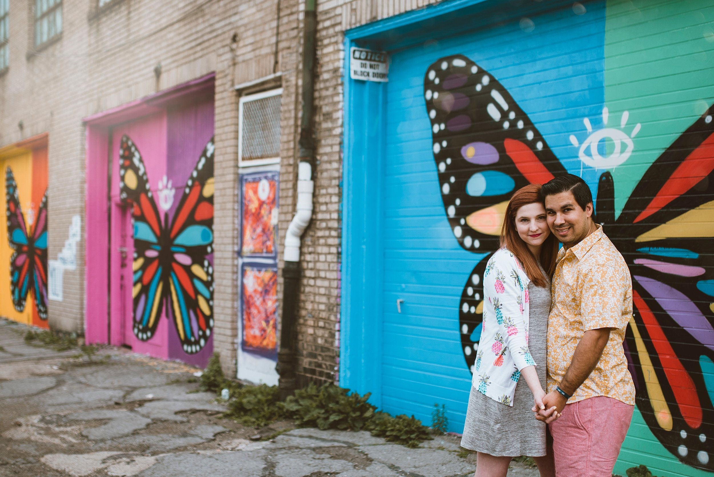 Engagement session South Side Pittsburgh