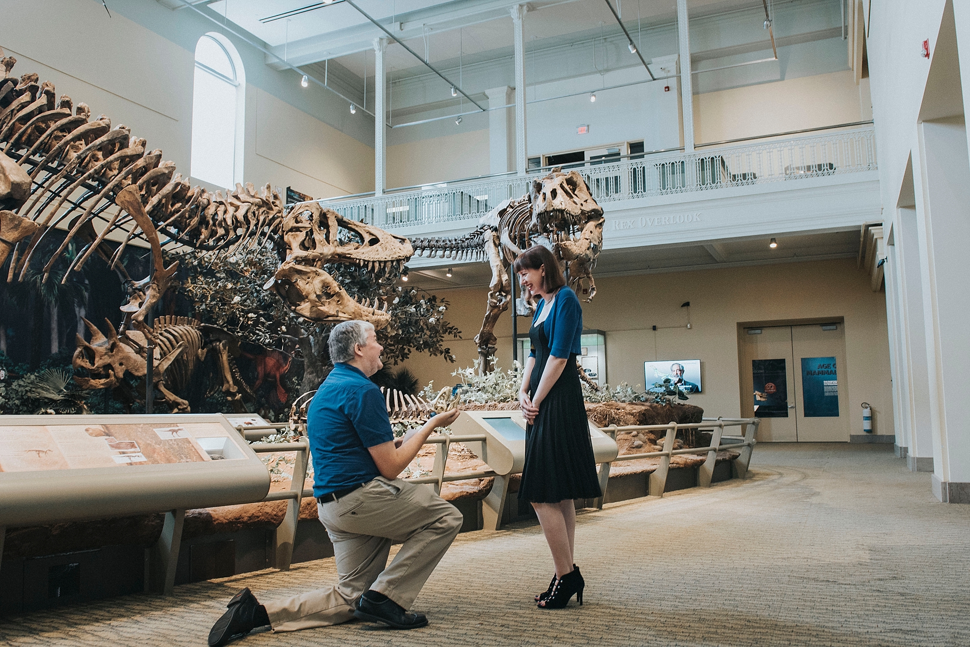 Proposal at Carnegie museum Pittsburgh