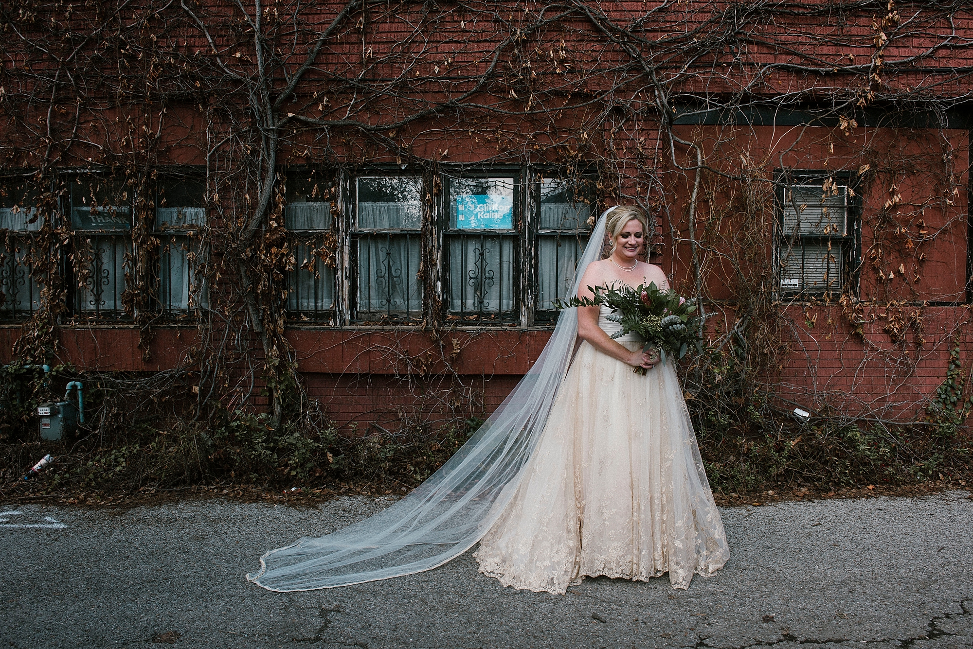 Bride wedding dress North Side Pittsburgh