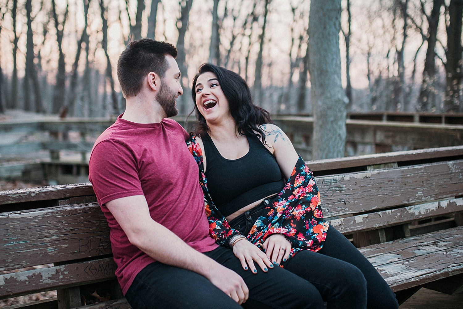 vegan engagement photographer