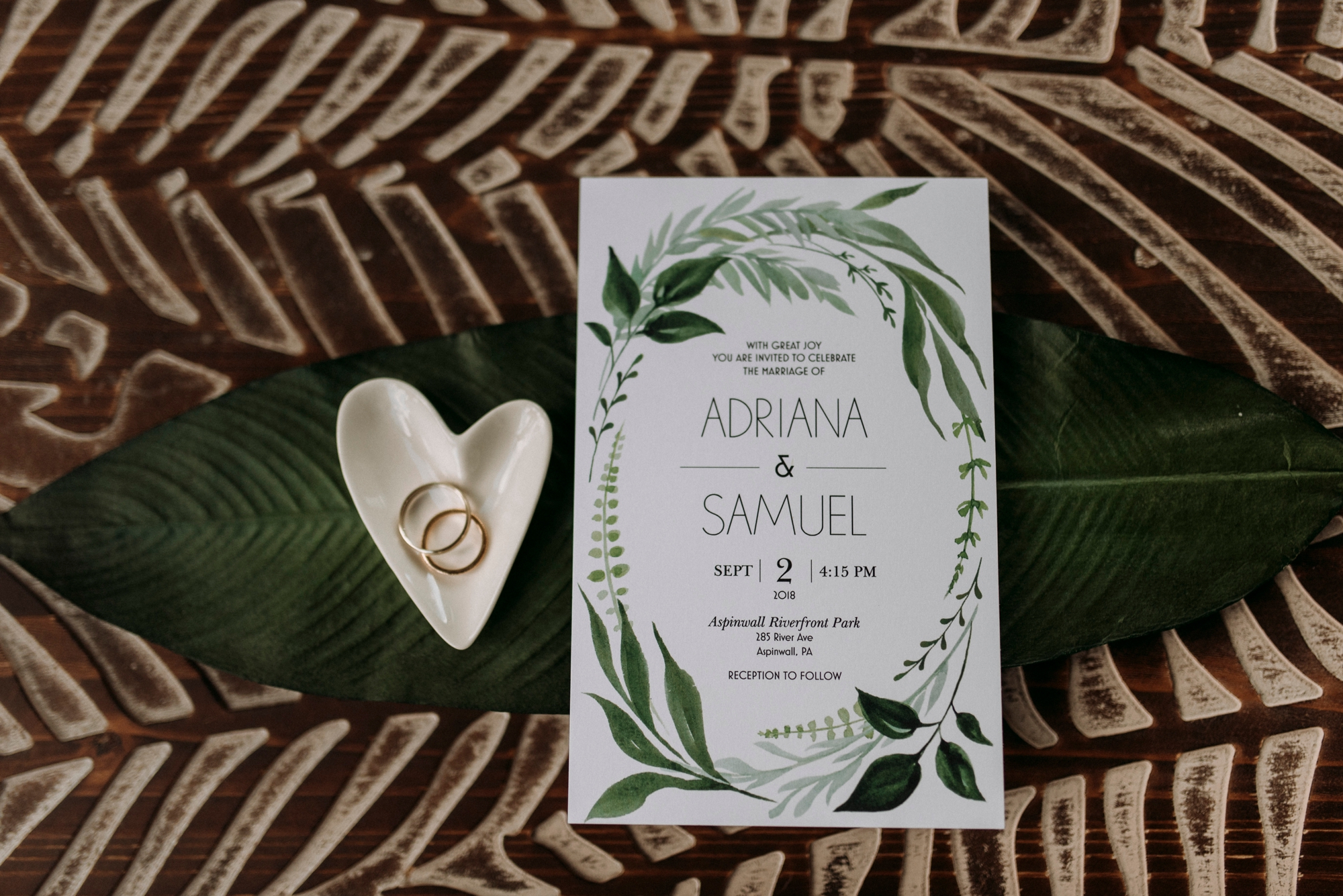 wedding invitation layflat