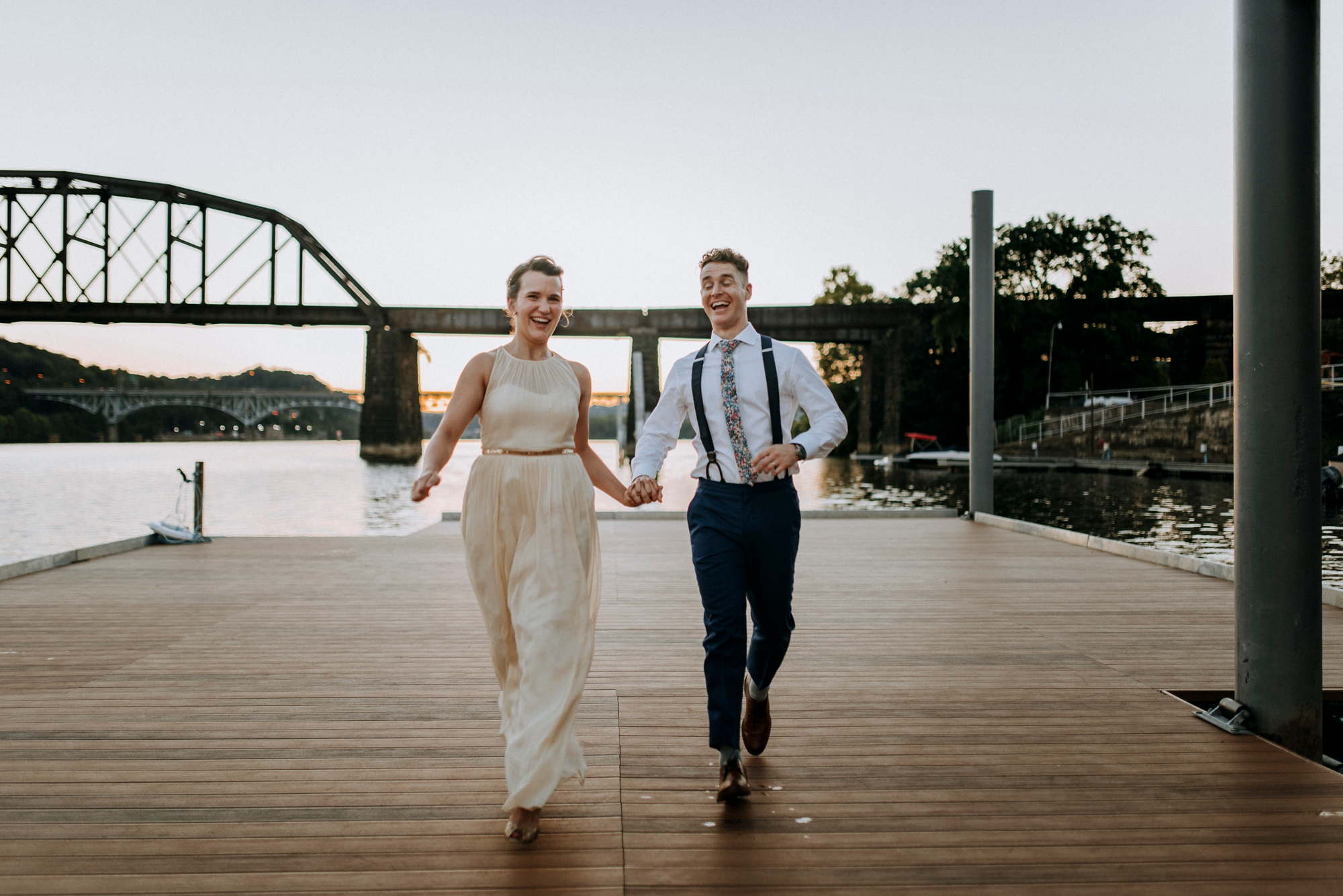 fun pittsburgh wedding photographer