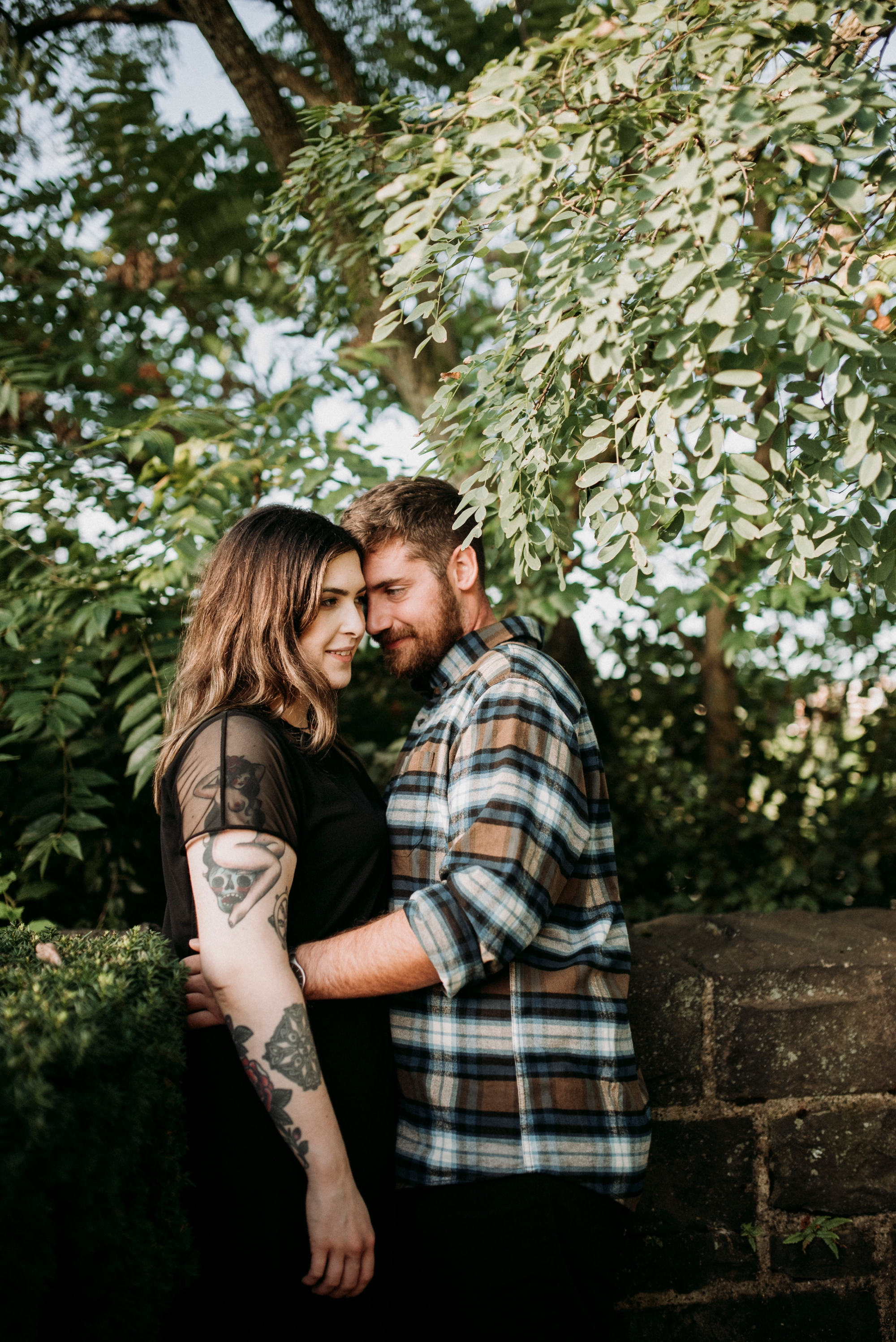 hipster engagement pictures