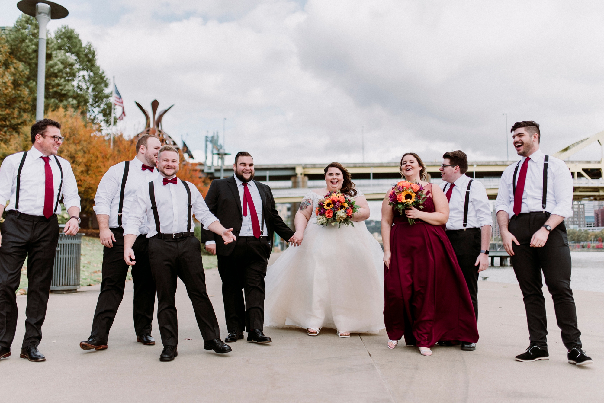 fun bridal pictures