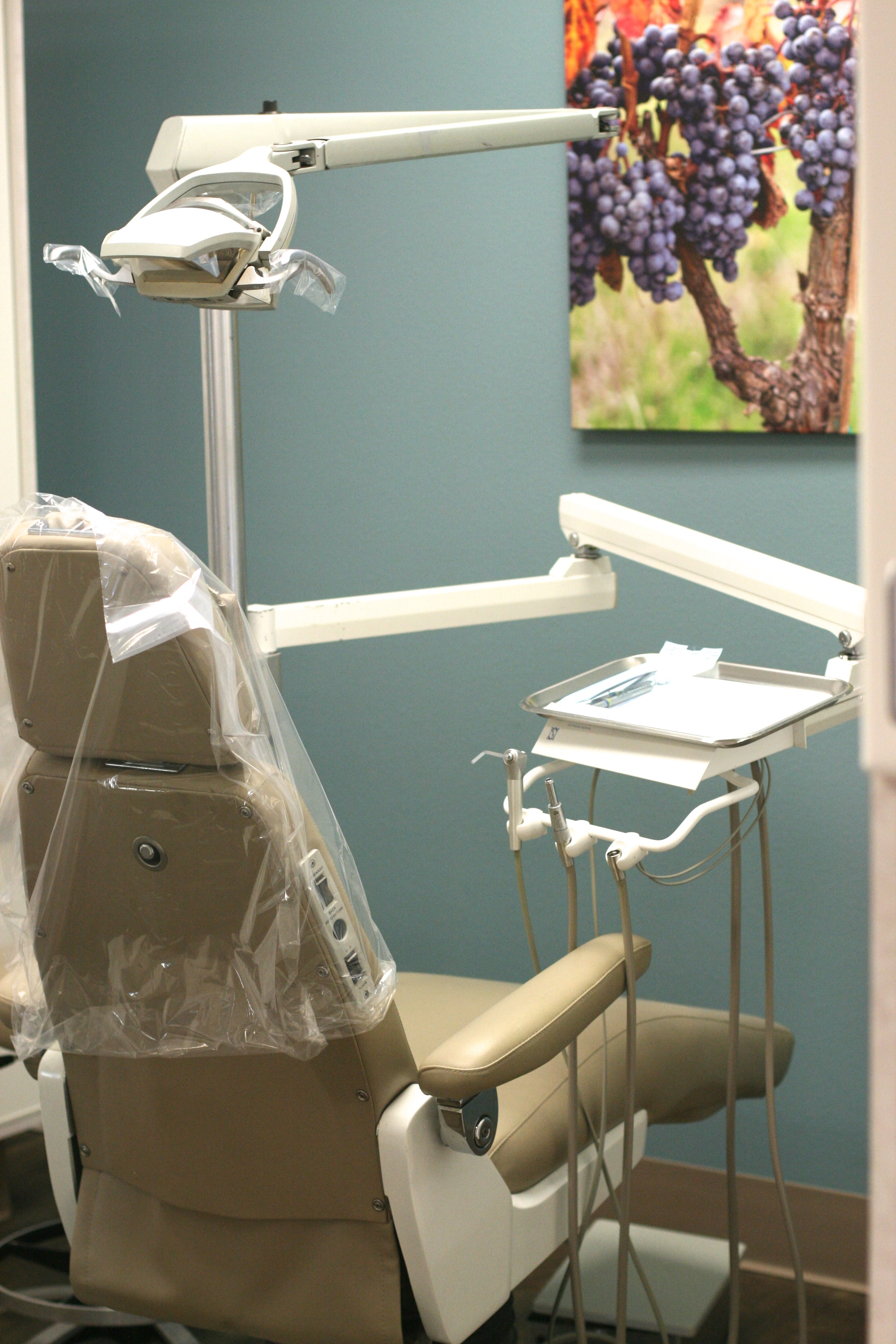 Dental office treatment rooms