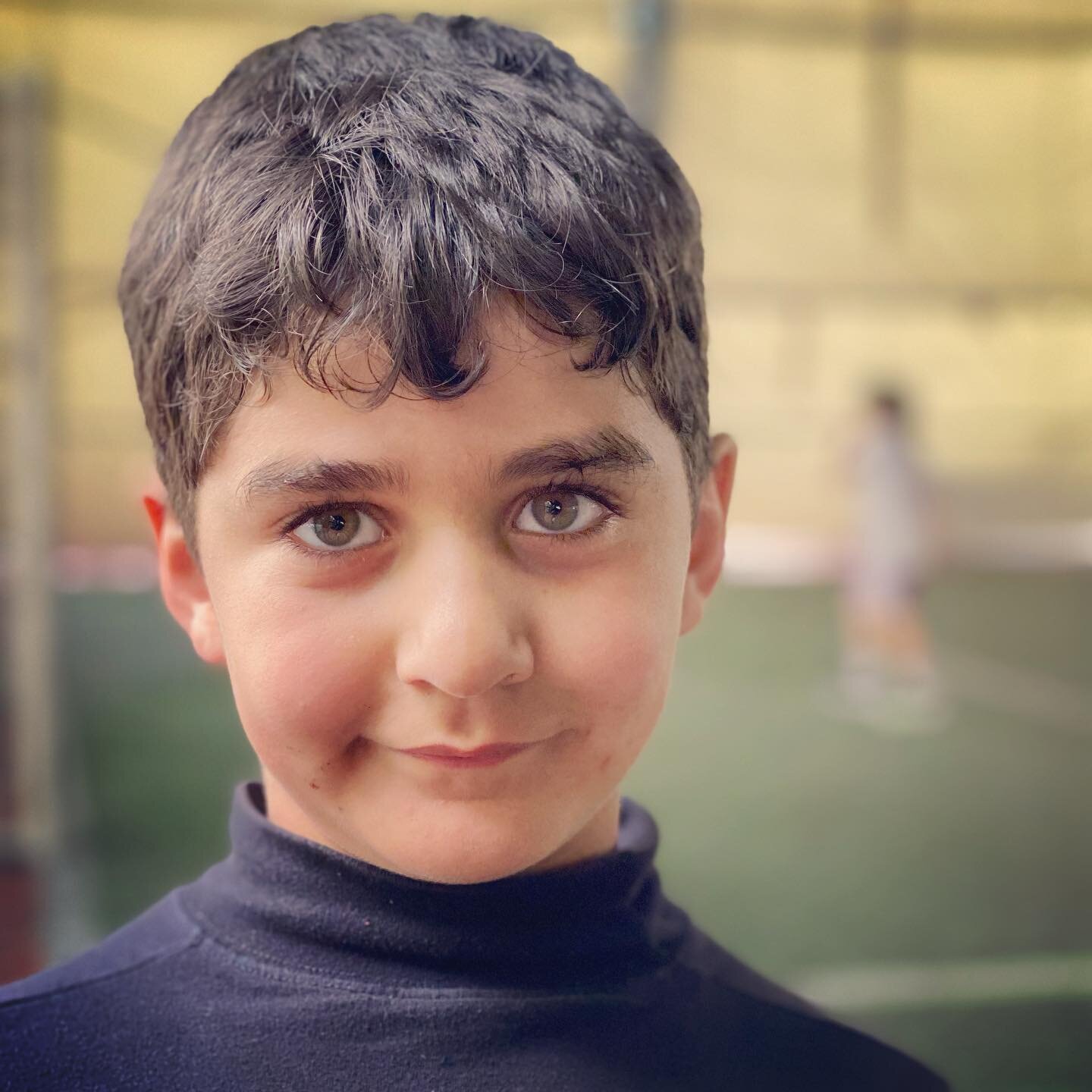 When I saw this handsome young boy with vivid green eyes on the football pitch, I couldn&rsquo;t help be reminded of my dad when he was a kid. My dad was playing football in the streets of Tripoli when he was handed the gospel of Matthew for the firs