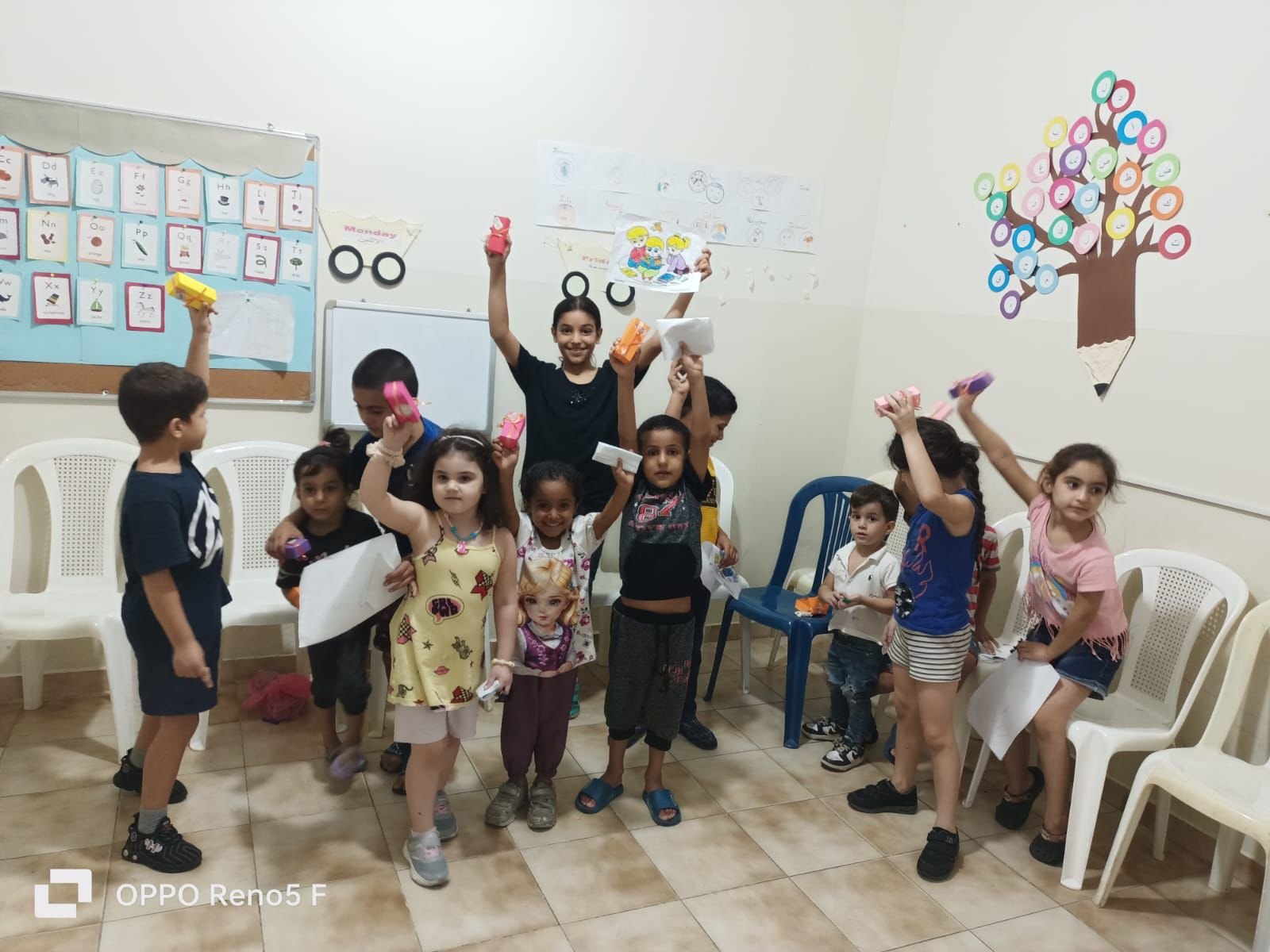 Kids minsitry at Beirut center - Crafts.jpeg