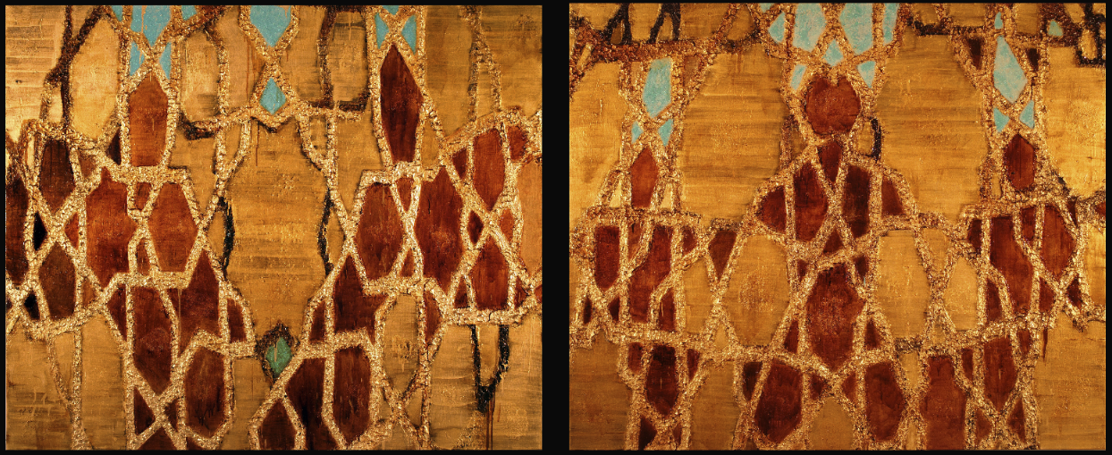  EXILED KINGS AND QUEENS, 200X480 CM. 
