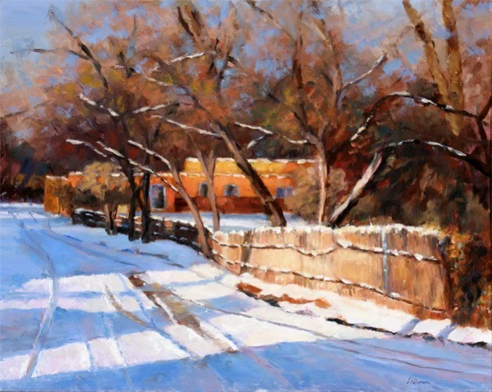 Winter in Santa Fe