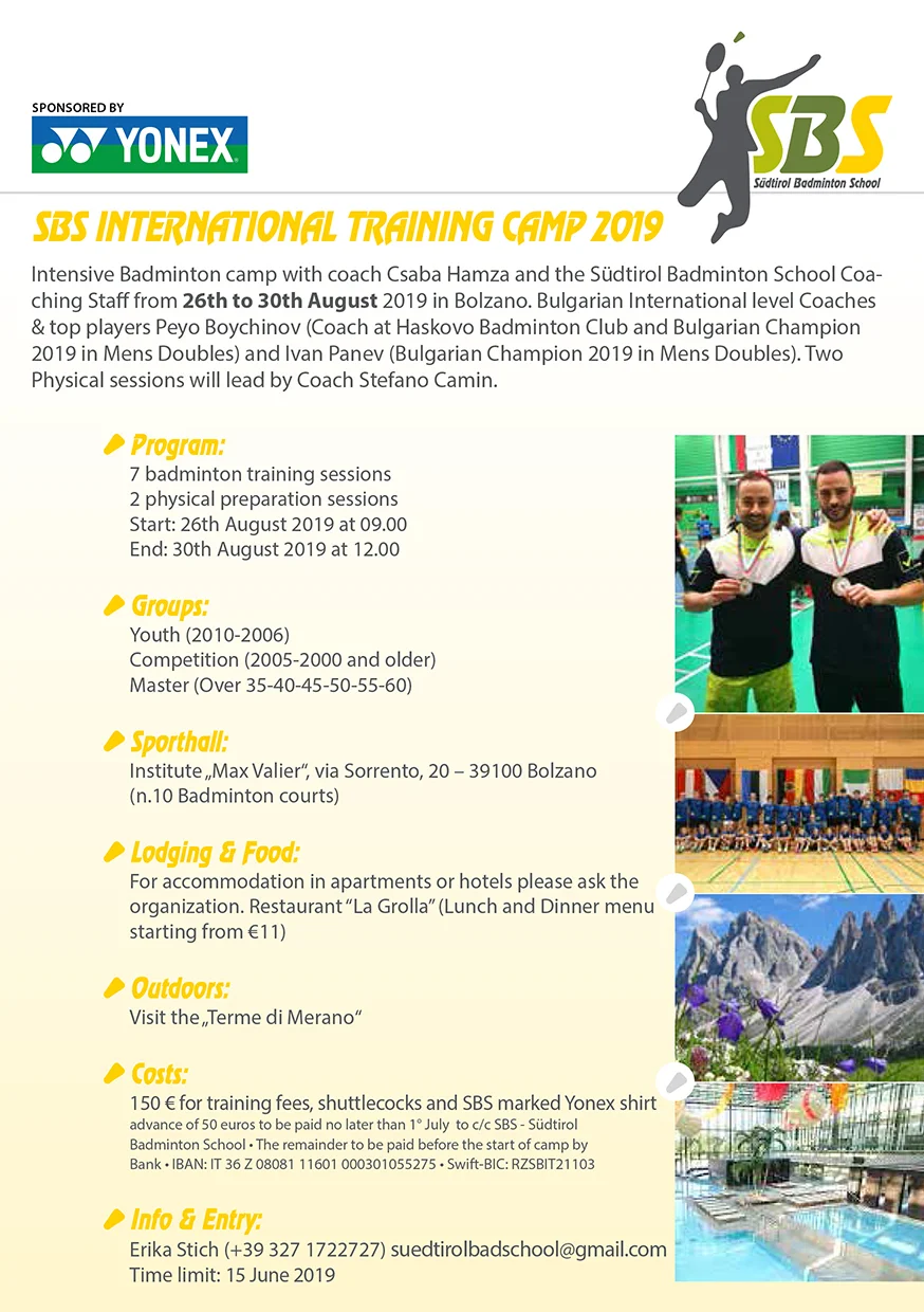 Badminton Fitness Program