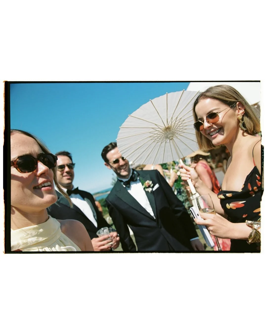 A few of my favs on 35mm from E &amp; J sun drenched day on the beautiful island of Guernsey 🌞 

Second shooting for my angel @rebeccahookphotography 

#35mmwedding #weddingsonfilm #filmweddingphotographer #35mmweddingphotographer