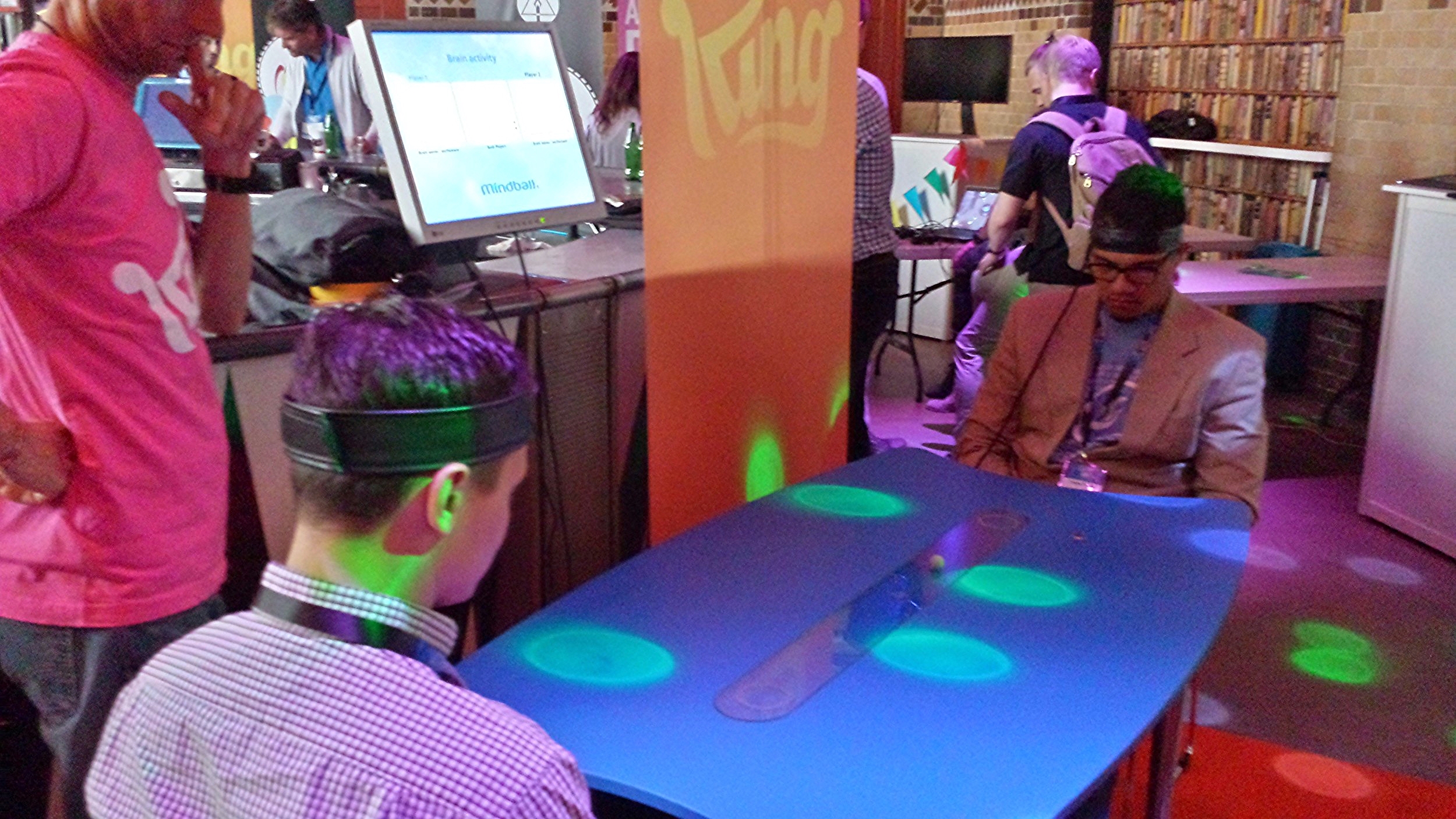 Mindball: The player with lowest brain activity wins.