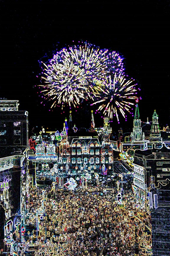 Moscow partying
