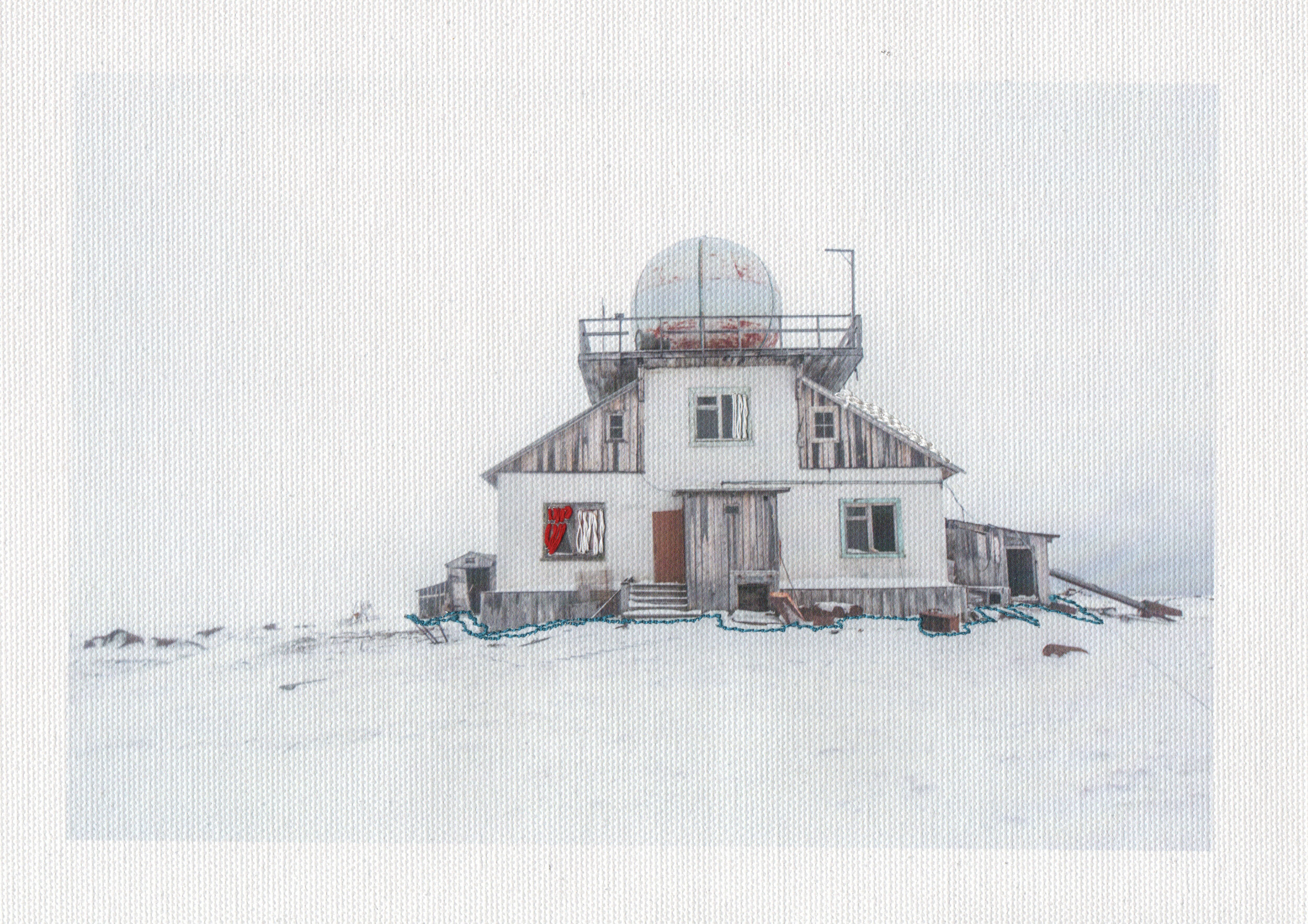 Abandoned weather station, Vilkitsky island