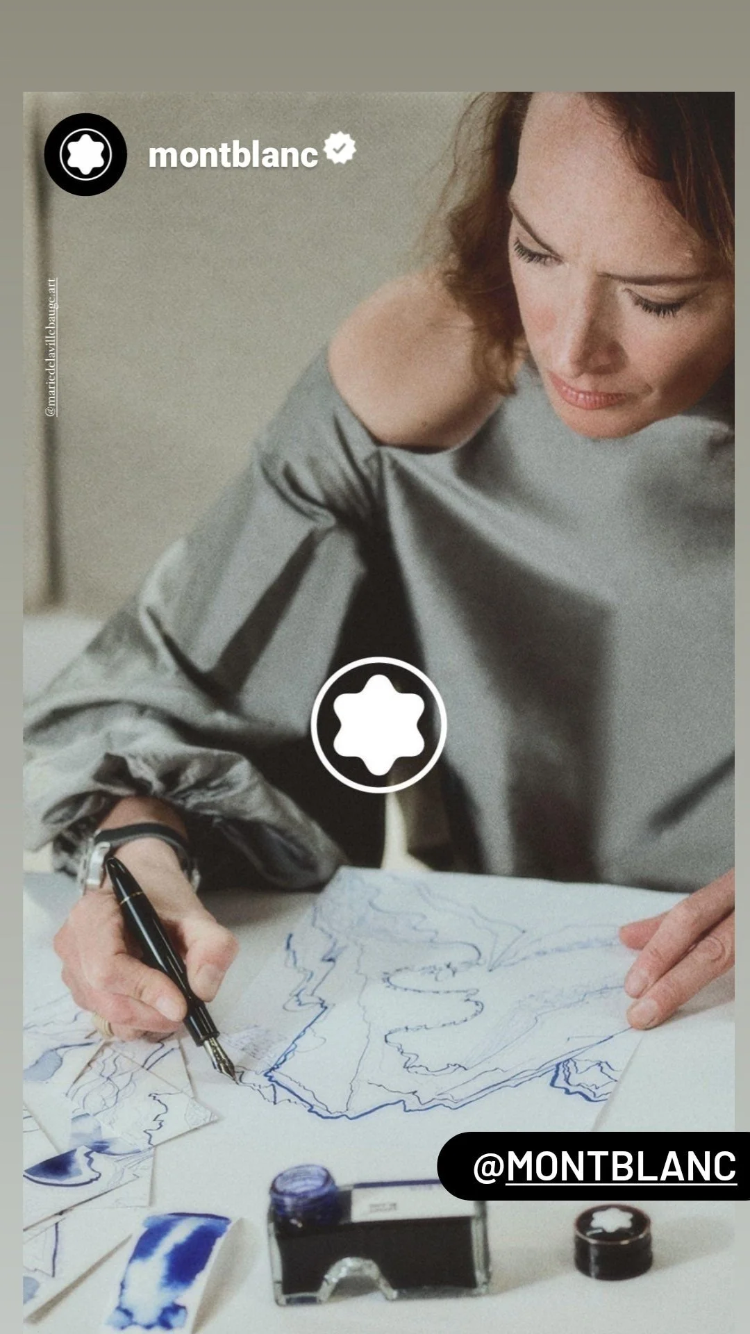 Montblanc #WatchesandWonders 2023 I Marie De La Ville Baugé I Montblanc Glacier