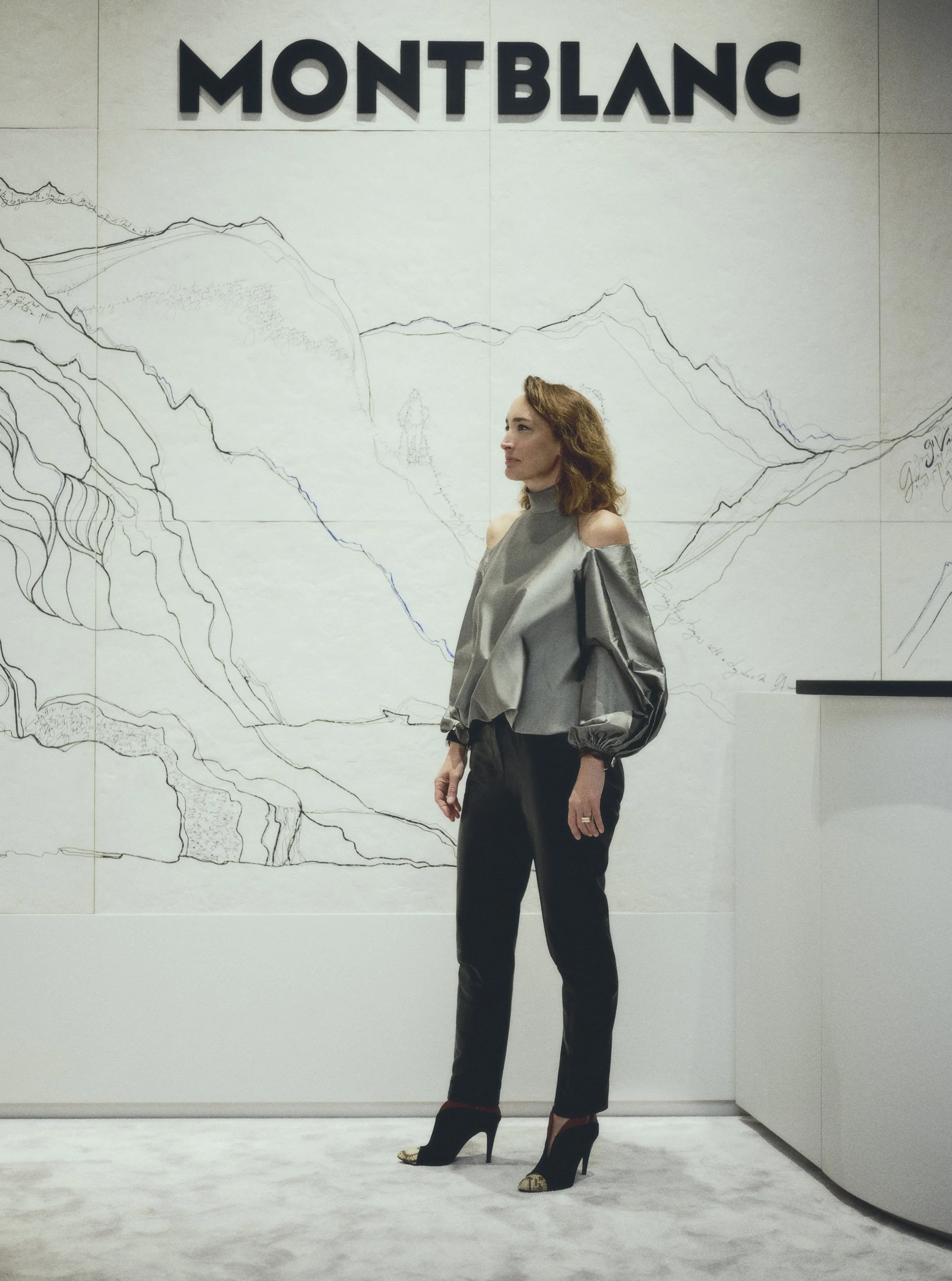 Marie de La Ville Baugé for MONTBLANC