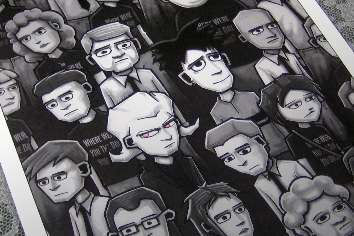 ART PRINT -- Lackluster World #4 Cover