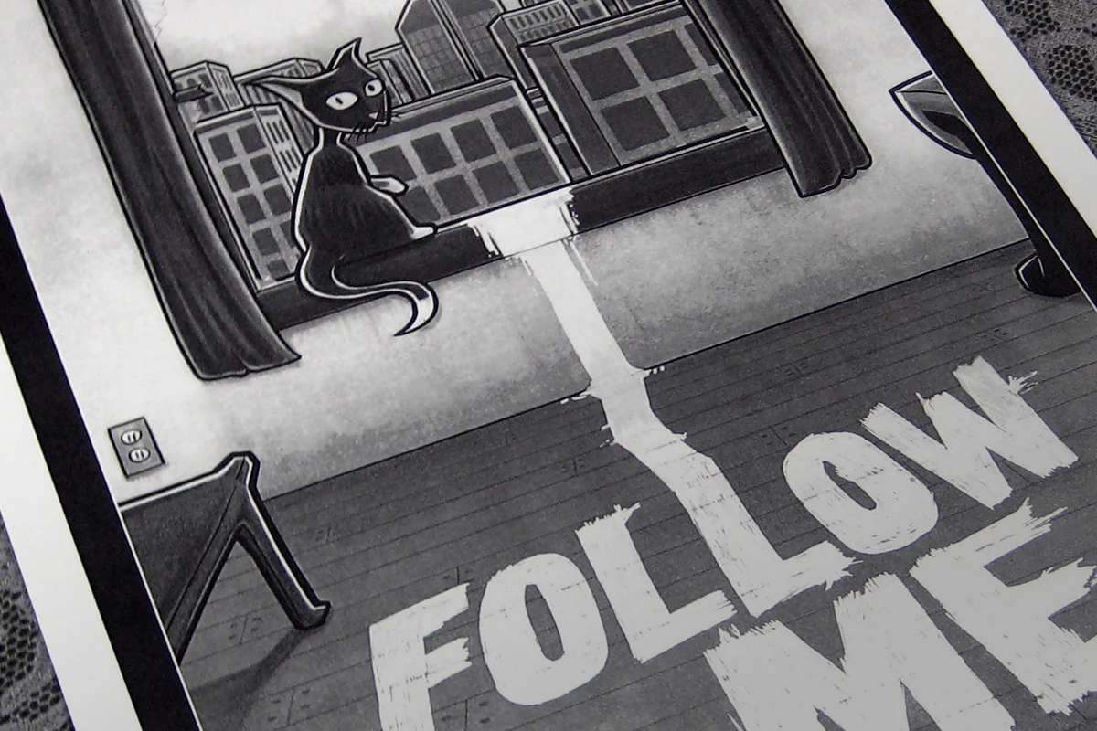 ART PRINT -- Follow Me