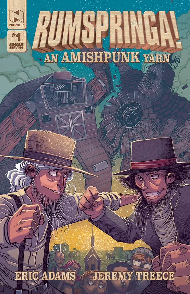 DIGITAL COMIC -- RUMSPRINGA! An Amishpunk Yarn