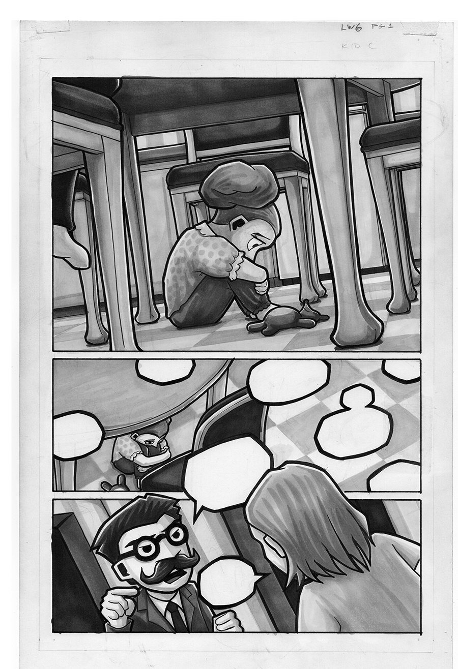 LACKLUSTER WORLD #6 -- Page 01 -- $175