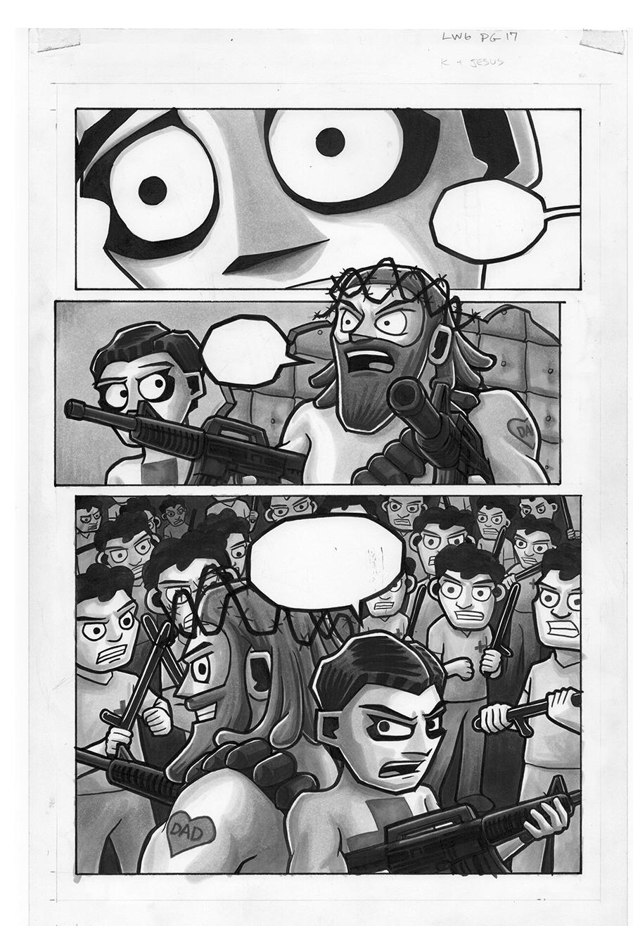 LACKLUSTER WORLD #6 -- Page 17 -- $275