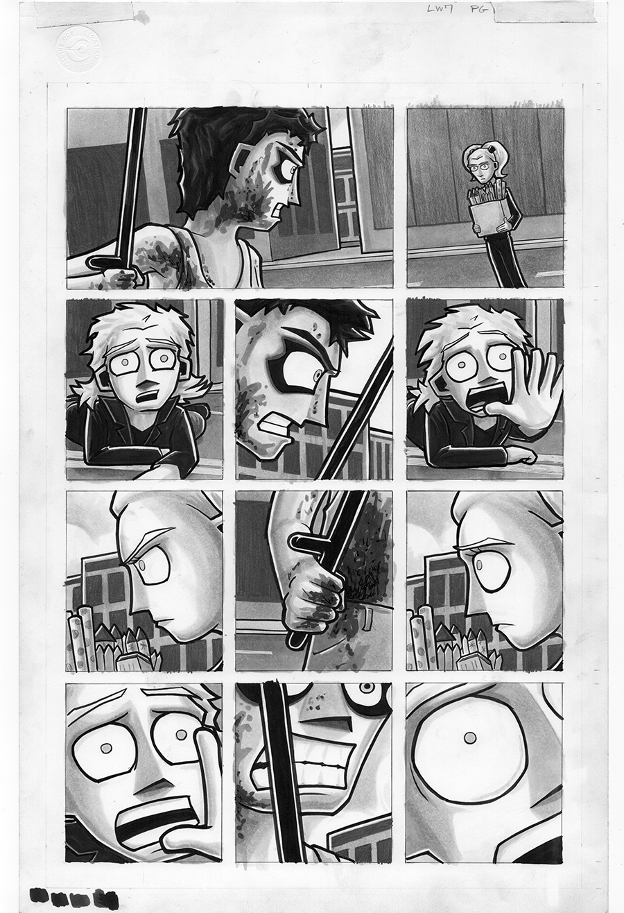 LACKLUSTER WORLD #7 -- Page 10 -- $200