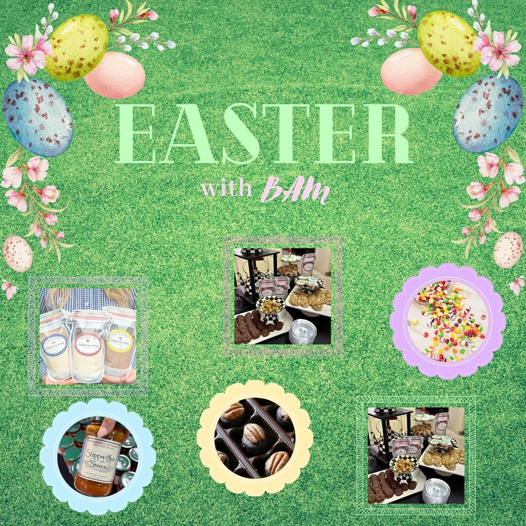 This Easter, treat your loved ones with gourmet treats from bbQ &amp; More! We are proud to carry delicious selections from top brands like Stone Wall Kitchen, Cookies in a Bag by Danette, Ruth Hunt, and more! With our premium selection, you can enjo