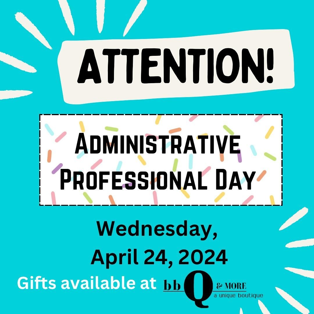 Show your appreciation this Administrative Professionals Day by shopping at bbQ&amp;More for thoughtful gifts that say &lsquo;thank you&rsquo; in a wonderfully unique way! We can even customize most gifts with a logo! 

Give the best gift, host the b