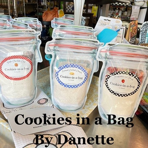 Absolutely delicious! Just choose your flavor, one egg, and one stick of butter. Homemade cookies made easy! 

Come see us for our Mother&rsquo;s Day event April 26th and 27th! Check out www.bbQandMore.biz for all of the details!