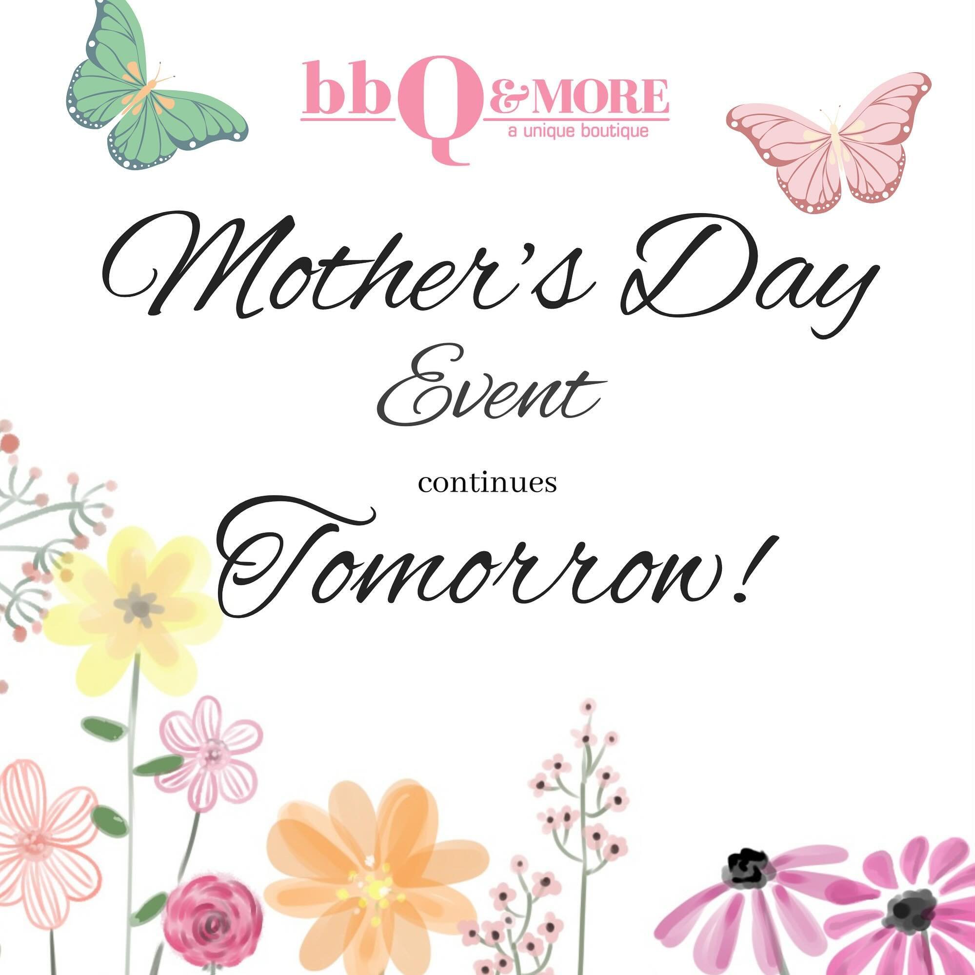 Today was amazing! The fun continues tomorrow from 10-5!

There will be food, fun, and perks! 

During the event, if you purchase $250 in Mackenzie Child&rsquo;s you will receive a FREE teacup with rose! 

#Mothersday #ShopSmall #PaducahKy #bbqandmor