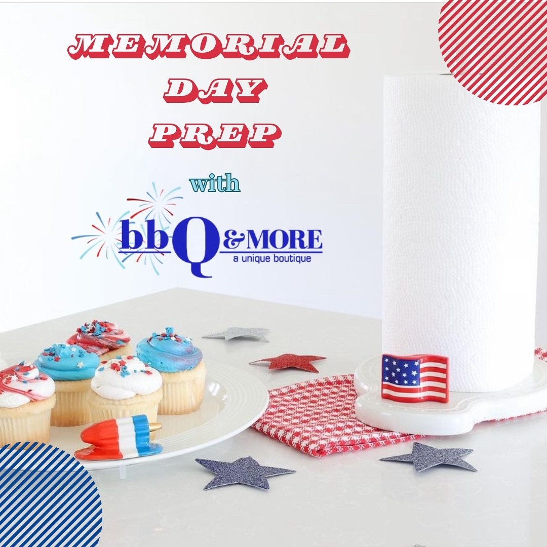 Need help with Memorial Day hosting? @norafleming helps add that extra sparkle to any occasion! The selection of melamine base pieces are perfect for outdoors or gatherings that include small children. ❤️🤍💙

Shop here 👉🏼 https://www.bbqandmore.bi