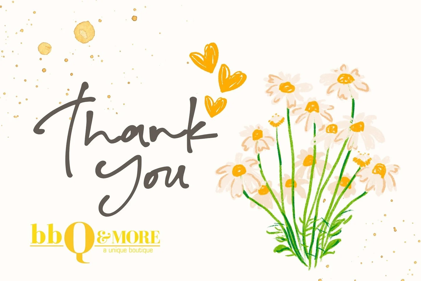 Sunday is the perfect reminder to pause, breathe, and count our blessings. We are always so grateful for you, our amazing customers. 💛 

What are you grateful for today?