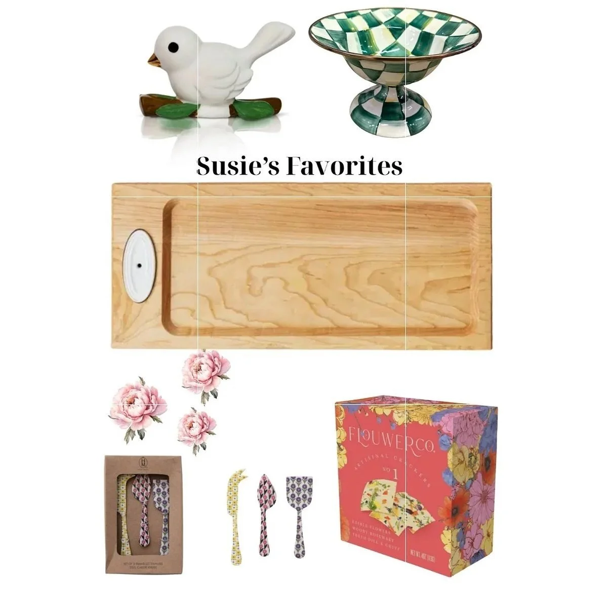 Susie&rsquo;s Favorites Bundle &mdash; A Celebration of Beauty, Flavor, and Fun!

Step into Susie&rsquo;s world of joyful hosting with this handpicked bundle, perfect for gift-giving, gatherings, and treating yourself to something fabulous.

What&rsq