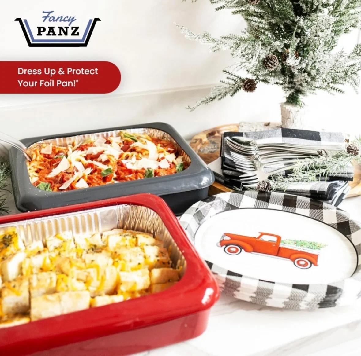 You&rsquo;ve done all the cooking for that holiday party; let Fancy Panz help with the clean-up.
Just remove the foil pan and get back to the fun! 

Give the best gift, host the best gathering, have the most fun. 🏬Shop in Store: 321 Broadway, Paduca