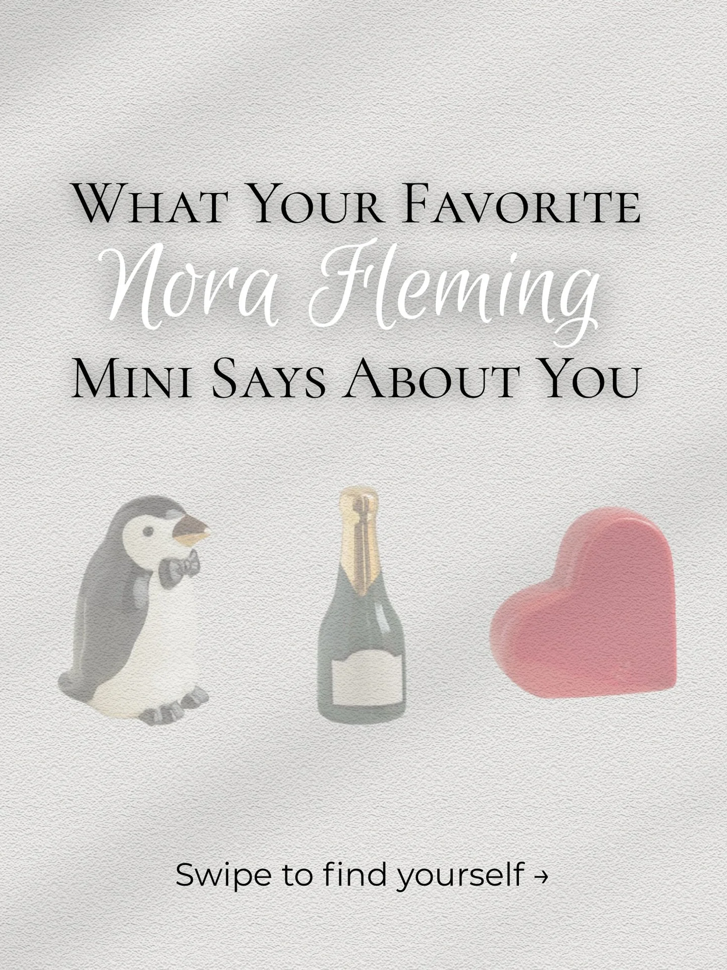 From Tiny Tuxedo to You&rsquo;re A-Mason, every mini has a personality of its own. Which mini are you choosing? Tell us in the comments! 
1. Champagne Celebration
2. Tiny Tuxedo
3. Home, Sweet Home
4. Be Mine
5. Flower Power
6. Touchdown
7. Hello, Go