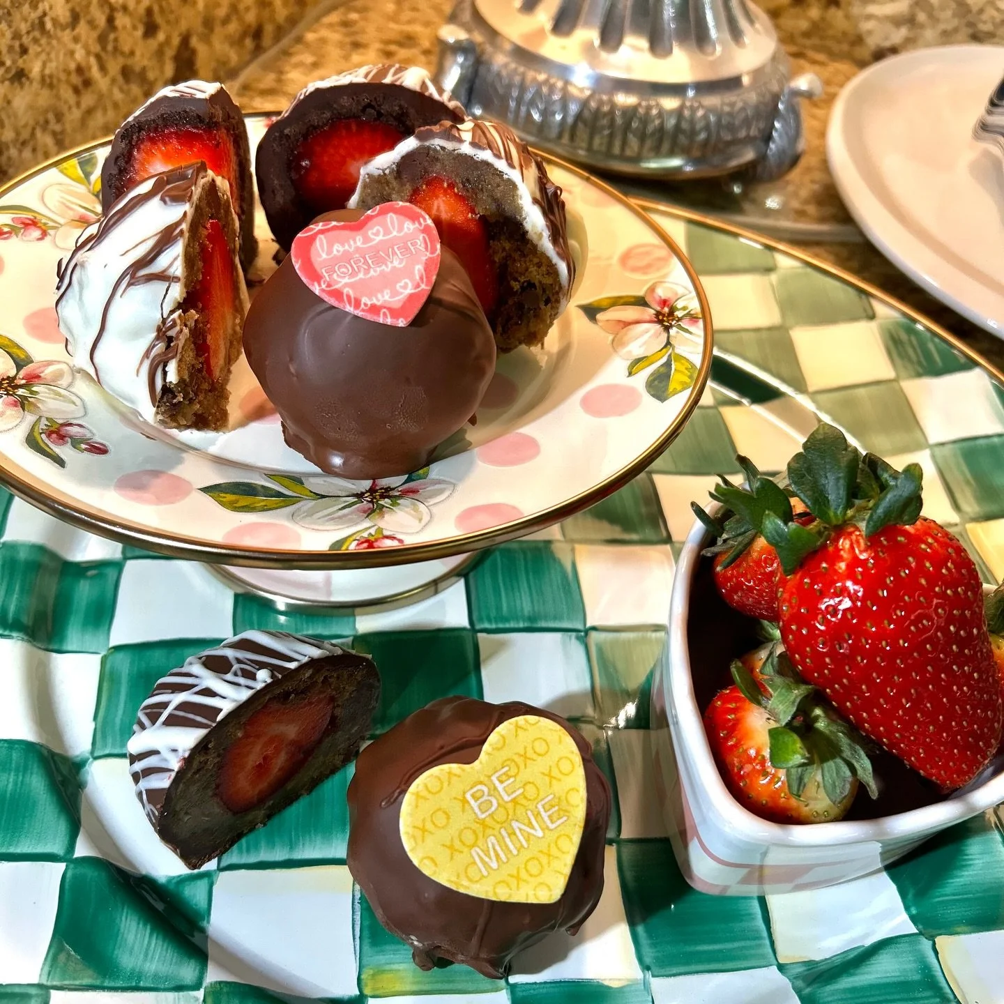 our make-and-take strawberry brownie pops.

They&rsquo;re sweet, simple, and the kind of treat that makes gathering feel extra special &mdash; whether you&rsquo;re celebrating Valentines, enjoying a little chocolate moment, or adding something fun to