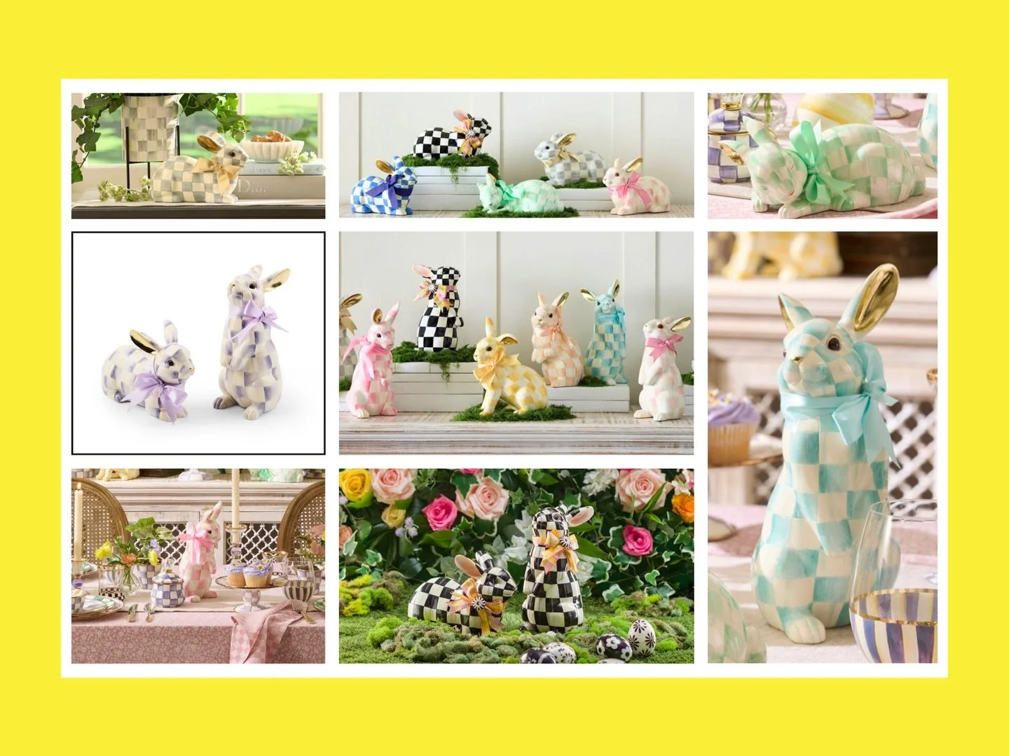 MacKenzie Childs Bunnies
Get yours now&hellip;they hop in&hellip;and hop right out!

For current availability, text us at 859-379-4339 and we&rsquo;ll happily share what&rsquo;s in stock.

Looking for something specific? We are delighted to order any