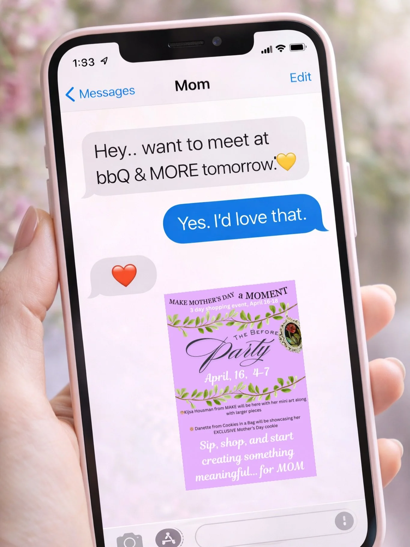 Time with our people&hellip; that&rsquo;s the greatest gift of all 💛

We 💯 agree.

So here&rsquo;s a little idea&mdash;
text your mom, your friends, and those mom-like women you love&hellip;
and make a plan to meet at bbQ &amp; MORE for our Mother&